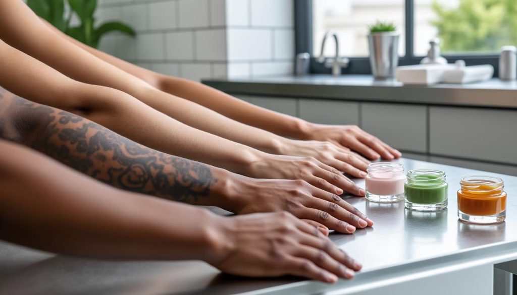 découvrez comment choisir la meilleure crème pour tatouage adaptée à votre type de peau afin d'assurer une cicatrisation optimale et protéger vos couleurs.