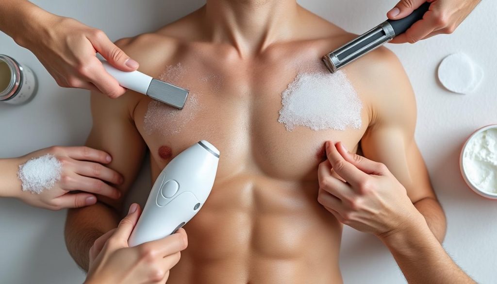 découvrez les meilleures méthodes d'épilation pour hommes afin d'obtenir une peau nette et douce en toute simplicité.