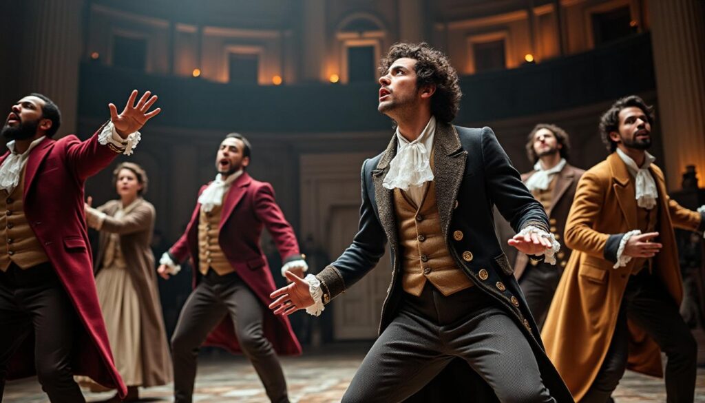 découvrez comment la série hamilton a transformé la comédie musicale moderne en mêlant histoire, hip-hop et innovation scénique.