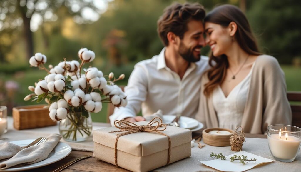découvrez comment célébrer les noces de coton, la première étape symbolique d'un mariage réussi, avec des idées originales et des conseils pour marquer ce moment unique.