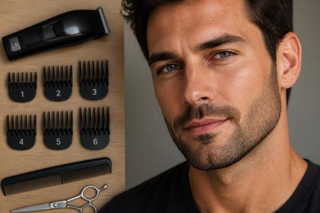 découvrez comment choisir la taille idéale et le sabot adapté pour une barbe de 3 jours impeccable et stylée, afin d'obtenir un look parfaitement maîtrisé.