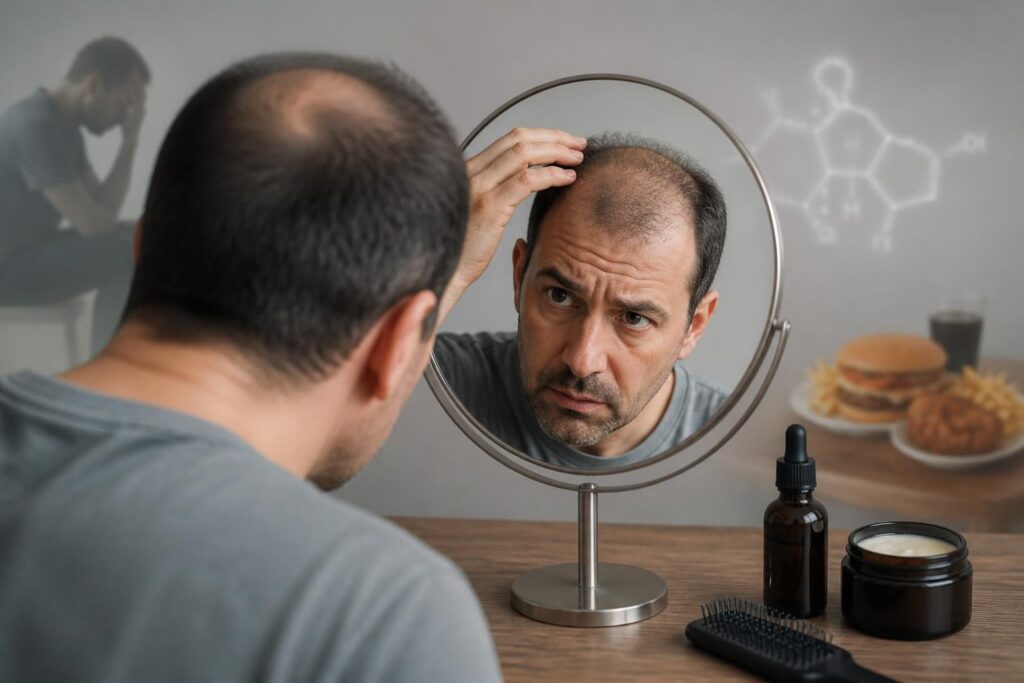 découvrez les causes de la calvitie chez l'homme, les statistiques de perte de cheveux et les solutions efficaces pour prévenir et lutter contre ce problème courant.