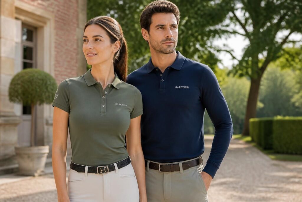 découvrez la collection de polos harcour pour femmes et hommes, alliant styles modernes et couleurs tendance pour un look élégant et décontracté.