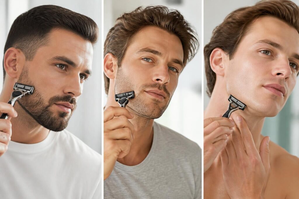 découvrez comment choisir le rasoir idéal pour votre barbe, qu'elle soit courte, de 3 jours ou si vous avez la peau sensible, pour un rasage précis et confortable.