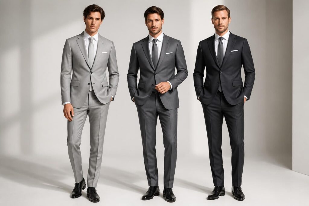 découvrez comment choisir le costume de mariage gris idéal pour homme, entre gris clair, foncé ou anthracite, pour un look élégant et moderne le jour j.