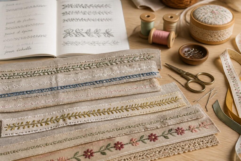découvrez tout sur la bordure brodée : techniques, conseils et utilisations courantes en couture et décoration pour sublimer vos créations.