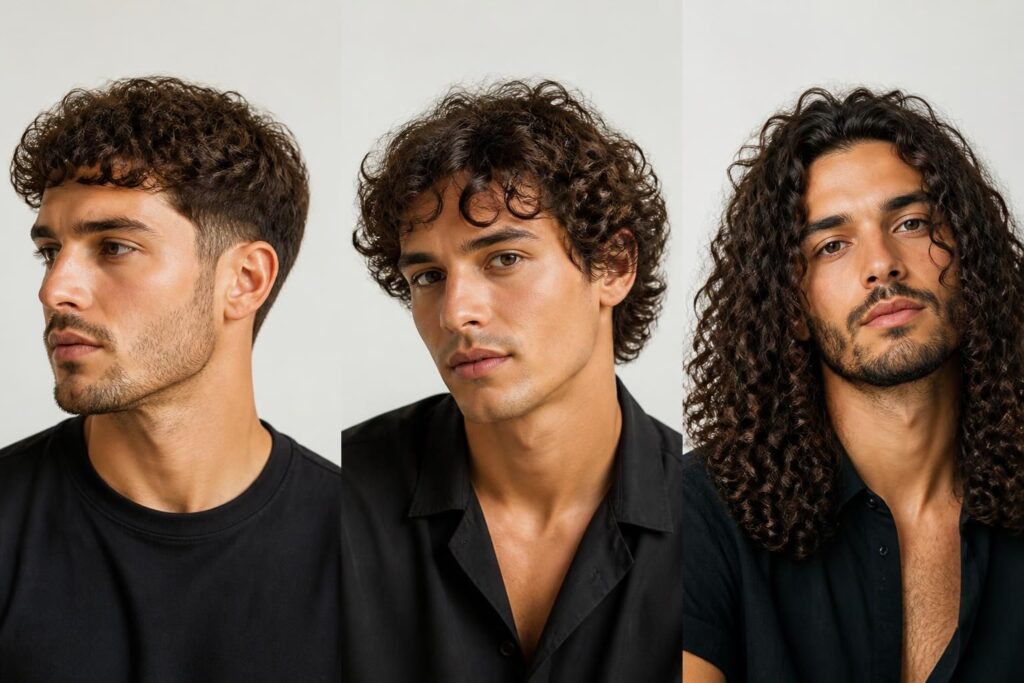 découvrez des idées tendance de coupes pour cheveux bouclés hommes, adaptées à toutes les longueurs, pour un style moderne et naturel.