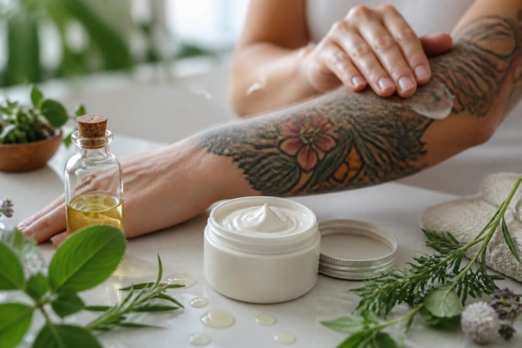 découvrez nos conseils essentiels pour choisir la meilleure crème pour tatouage et entretenir votre peau afin de préserver la beauté et la durée de votre tatouage.
