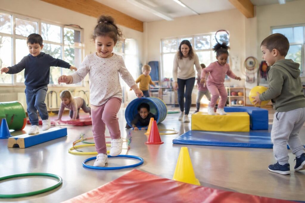 découvrez des activités ludiques autour du corps en mouvement pour accompagner les élèves de maternelle et du cycle 2 dans leurs apprentissages.
