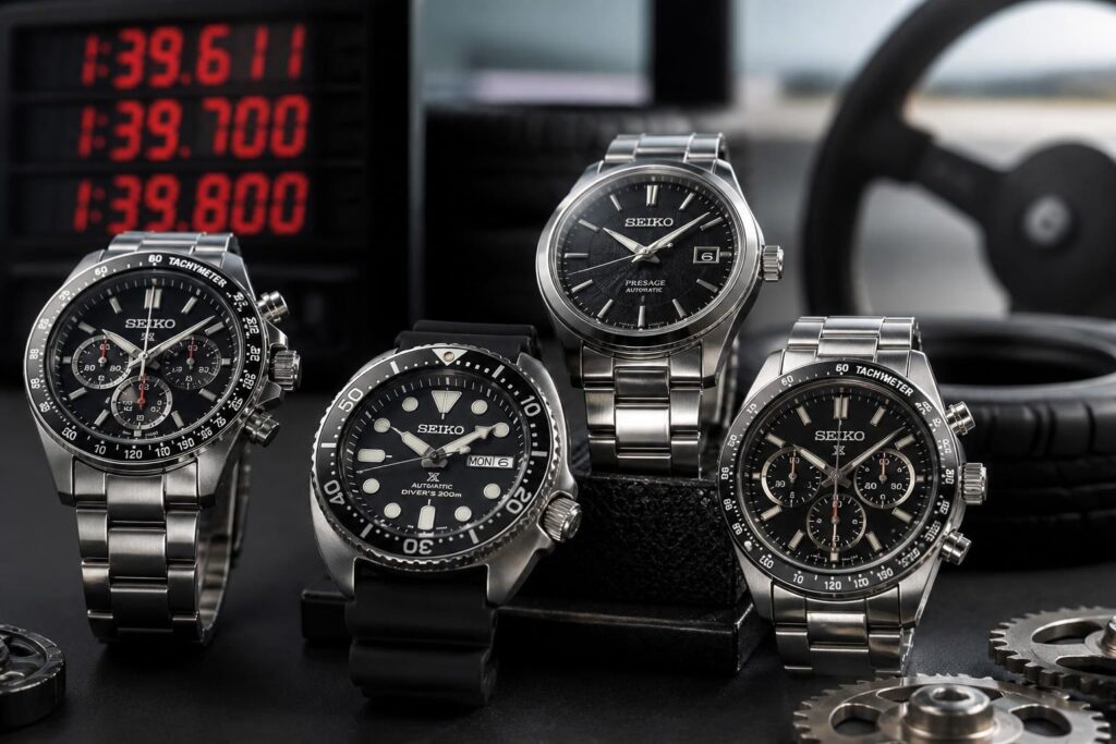 découvrez la collection sport seiko alliant montres automatiques et chronographes sportives pour un style dynamique et une précision exceptionnelle.