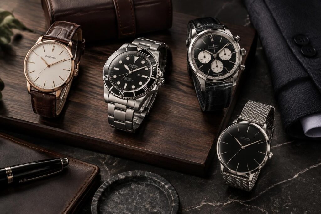 découvrez les plus belles montres pour homme et trouvez le modèle idéal pour affirmer votre style, du classique intemporel au design contemporain.